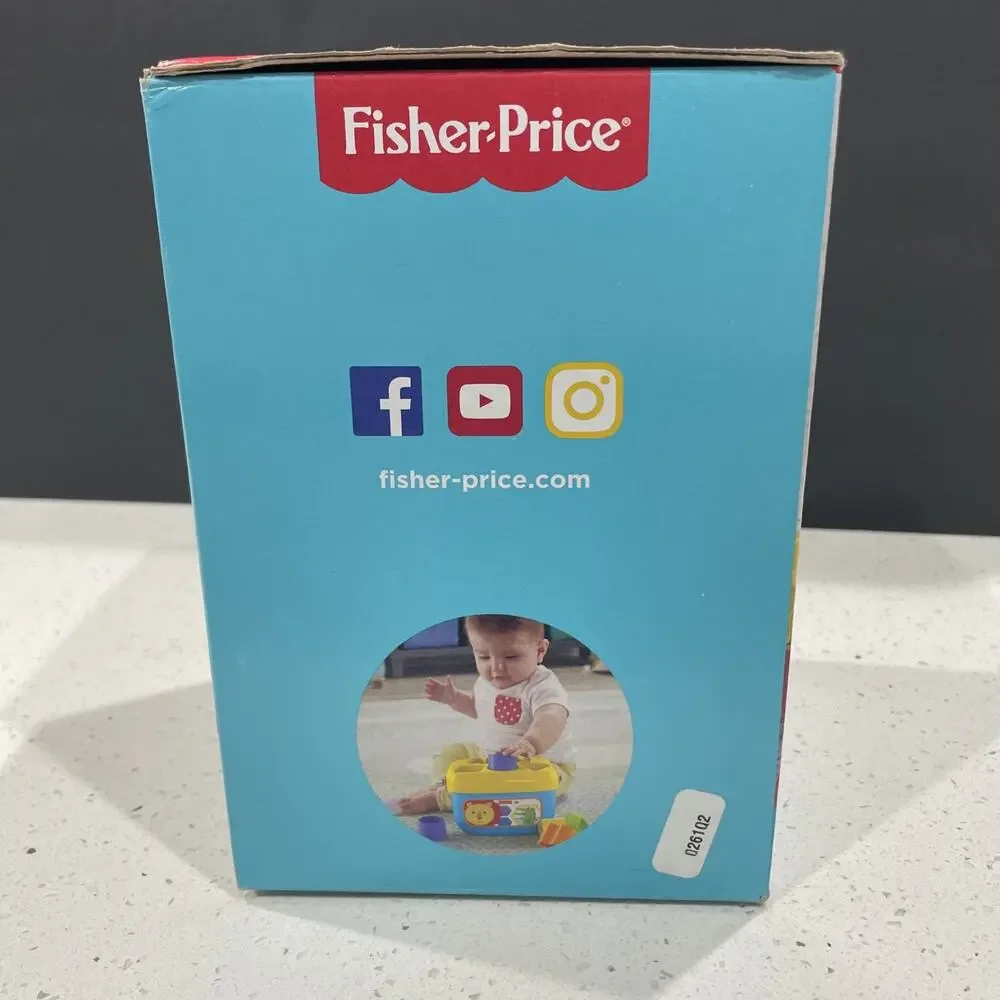 Baby's First Blocks - Infant Toy by Fisher Price (FGP10) NEW Sealed Box
